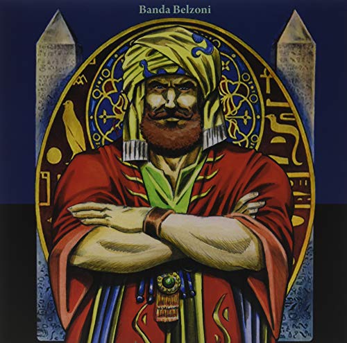 Album cover for Banda Belzoni featuring a portrait of a man in red.