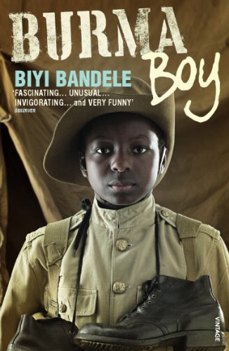 Book cover: “Burma Boy” featuring a young man in a military uniform.