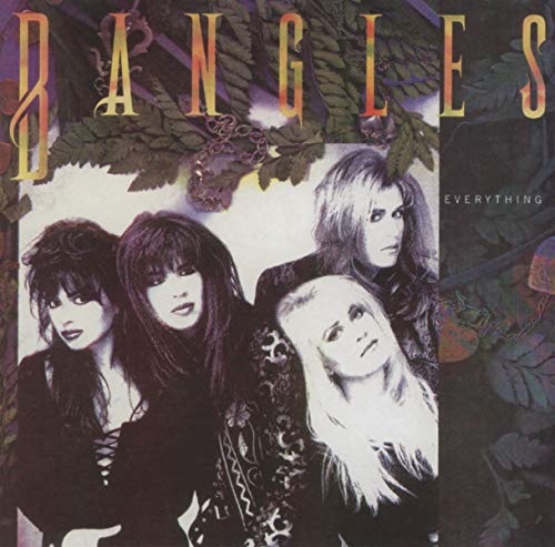 The Bangles album cover featuring the four band members against a dark leafy background.