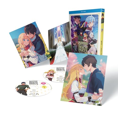 Blu-ray case with anime characters and included art cards and discs.