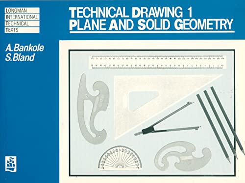 Book cover for “Technical Drawing 1” featuring drafting tools.
