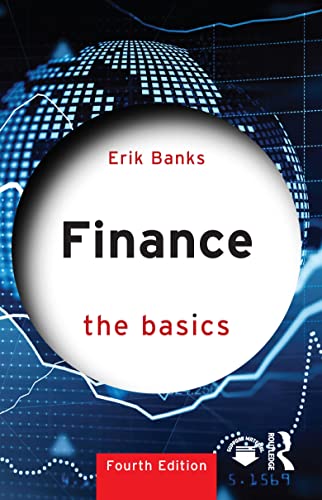 Book cover for "Finance: The Basics" fourth edition by Erik Banks.