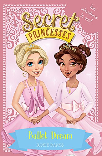 Book cover featuring two young girls in ballet attire with tiaras.