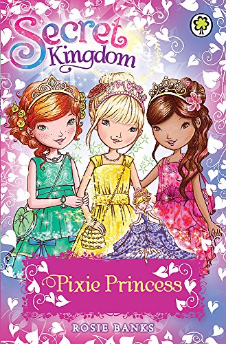 Book cover featuring three young princesses with long hair and tiaras.