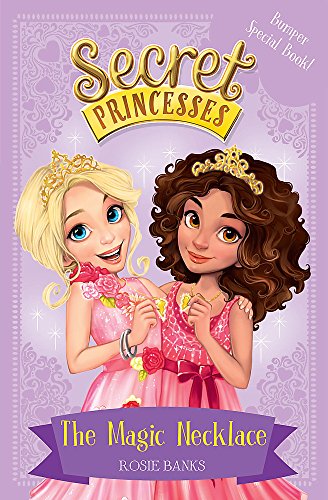 Book cover featuring two young princesses with blonde and dark hair.