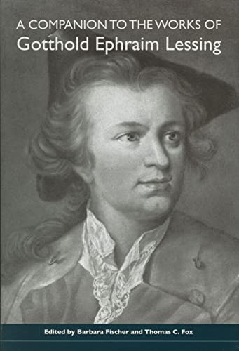 Book cover featuring a portrait of Gotthold Ephraim Lessing, a man with curly hair.