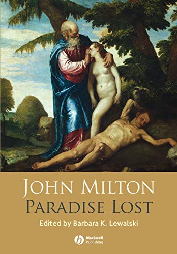Book cover depicting a man, woman, and bearded figure in a garden.