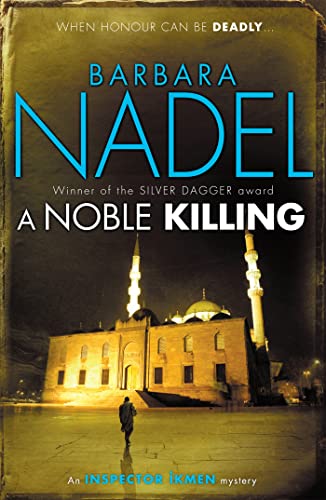 Book cover: “A Noble Killing” by Barbara Nadel, featuring a mosque.