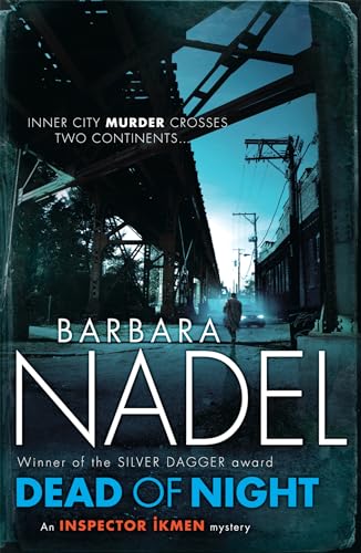 Book cover: dark cityscape, lone figure, and large title “Dead of Night”.