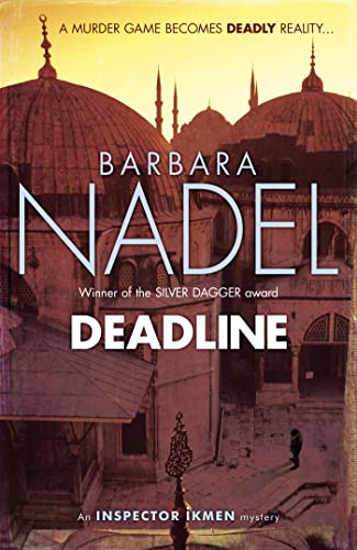 Book cover with Istanbul skyline and large text: "Deadline" by Barbara Nadel.