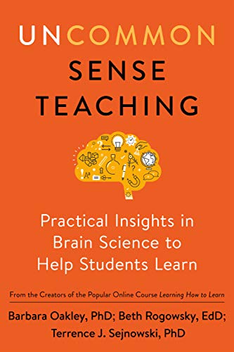 Book cover with orange background, yellow brain illustration, and white and black text.