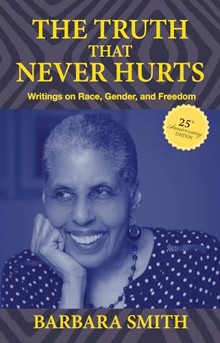 Book cover featuring Barbara Smith’s portrait and title: “The Truth That Never Hurts.”