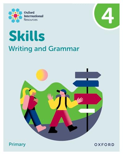 Practice book cover with illustration of people and directional signs.