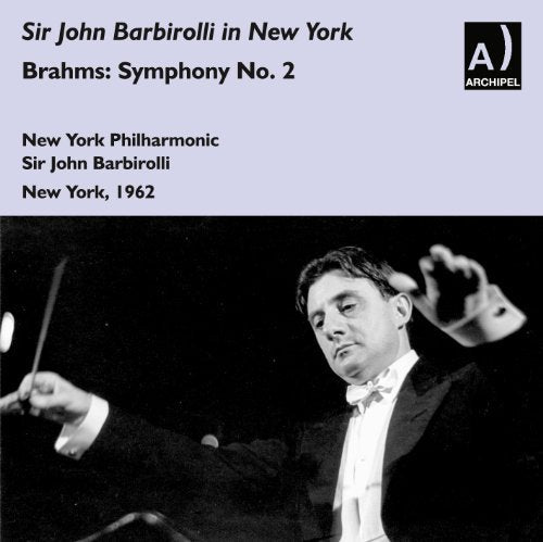 CD cover: Sir John Barbirolli conducting, 1962, with text details.