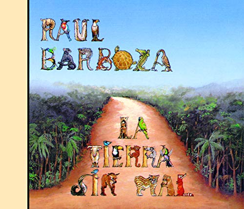 CD cover: painted landscape with text "Raul Barboza, La Tierra Sin Mal".
