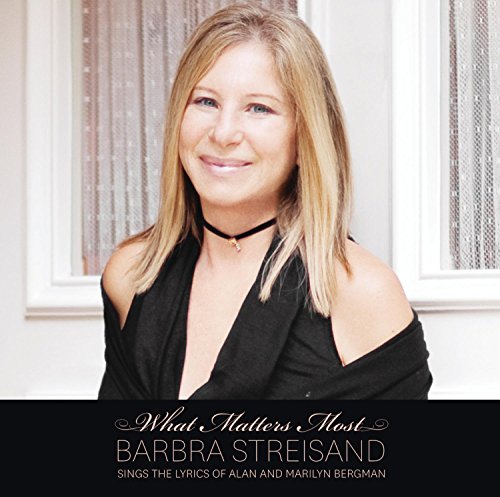 Barbra Streisand album cover, portrait of Streisand with title text.