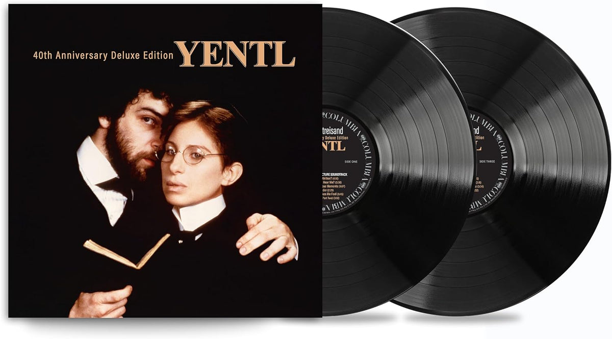 “Yentl” soundtrack 2LP vinyl record with Barbra Streisand on cover.