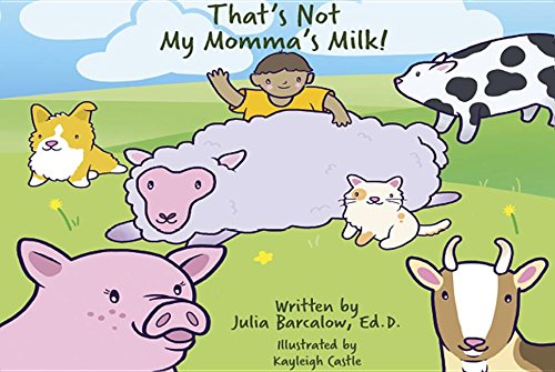 Children’s book cover with a boy and various farm animals.