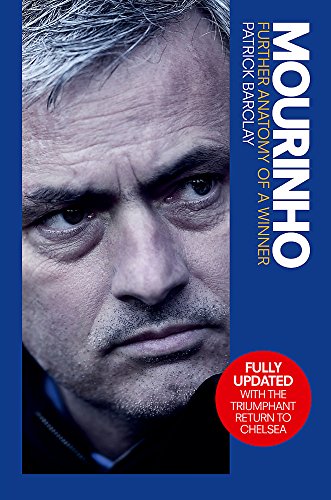 Book cover featuring a close-up portrait of José Mourinho.