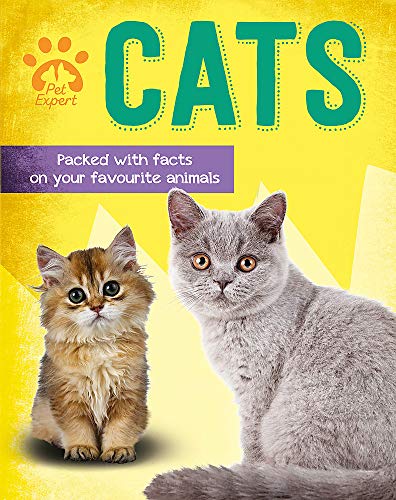 Book cover featuring a fluffy brown kitten and a grey adult cat.