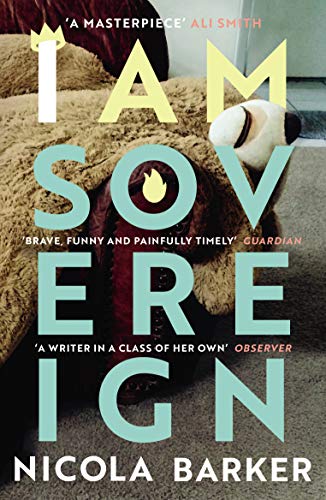 Book cover with large, colorful text and a hand holding a small crown.