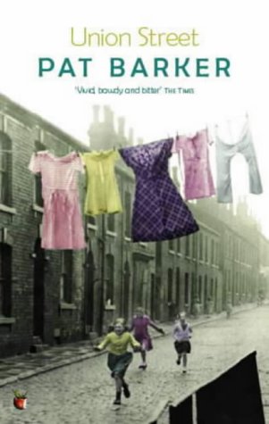 Book cover: “Union Street” by Pat Barker, with clothesline and children.