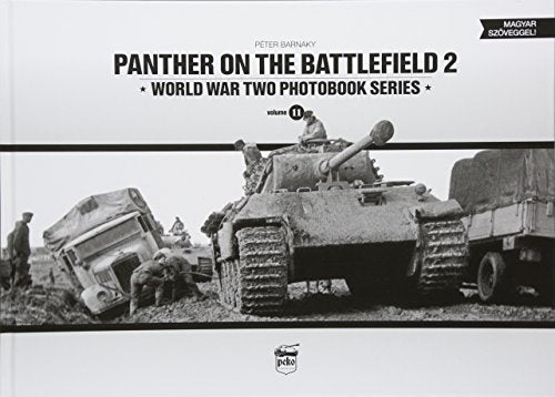 World War Two photobook cover featuring a German Panther tank.