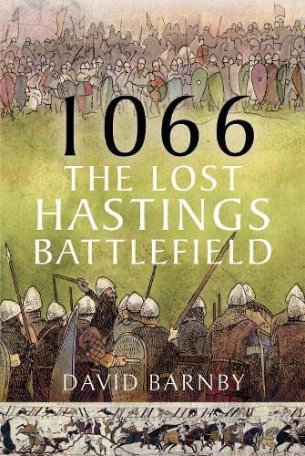 Book cover depicting a medieval battle scene with soldiers and the year "1066".
