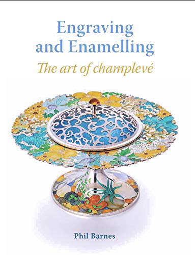 Book cover featuring ornate, colorful champlevé enamelware on a pedestal.