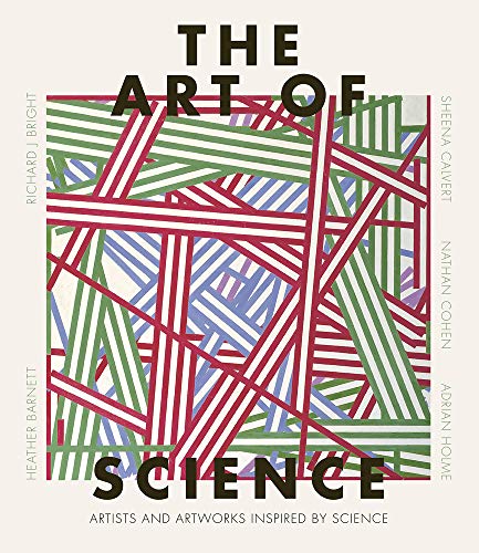 Book cover with colorful, intersecting lines and the title “The Art of Science.”