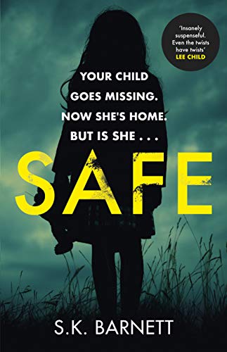 Book cover showing a silhouette of a girl against a dark, moody sky.