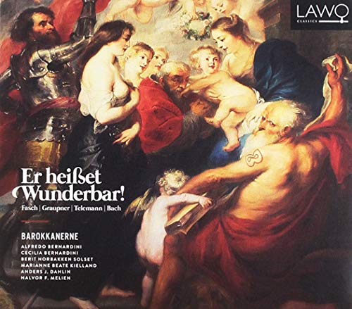 A CD cover featuring a classical painting of people in various poses and attire.