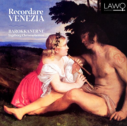 "CD cover featuring a Renaissance-style painting of a man and woman in a landscape."