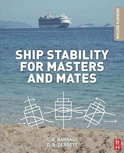 Book cover: “Ship Stability for Masters and Mates” with ship illustration.