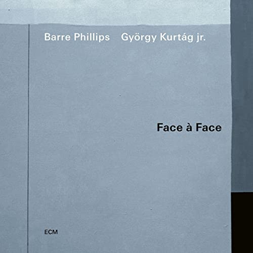 CD cover for "Face à Face" by Barre Phillips and Gyorgy Kurtag.