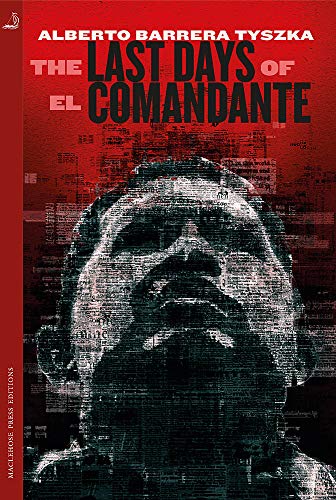 Book cover: distressed portrait of a man on a red background.