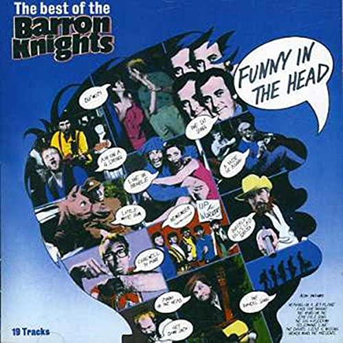 CD cover for “Funny In The Head” by The Barron Knights, collage of faces.