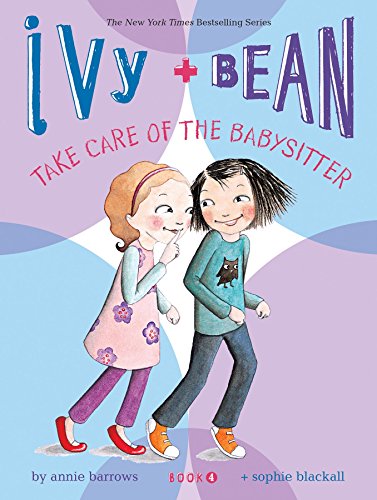 Book cover featuring two young girls, Ivy and Bean, whispering secrets.