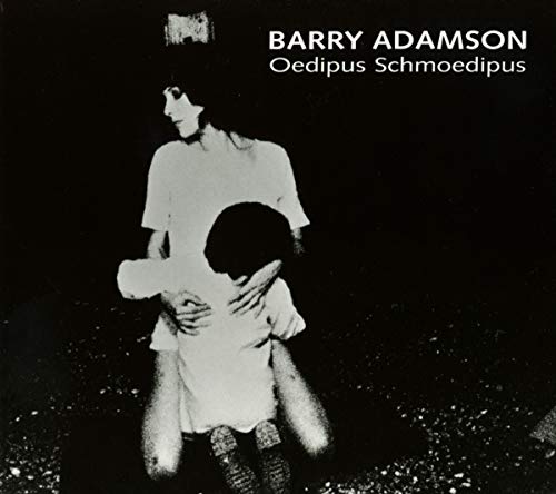 Black and white album cover featuring a person holding a child.