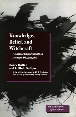Book cover: "Knowledge, Belief, and Witchcraft" with abstract brushstroke art.