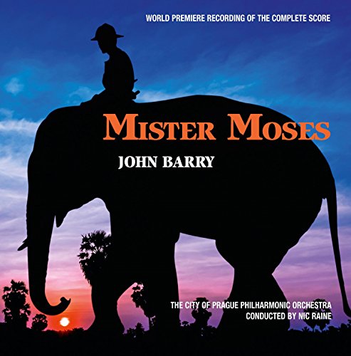 CD cover for “Mister Moses” featuring a silhouetted elephant and rider.