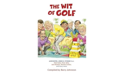 Book cover showing a cartoon illustration of golfers around a miniature golf course.