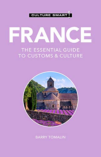 Book cover for “France - Culture Smart!” featuring a lavender field and abbey.