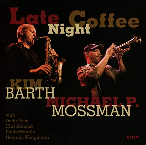CD cover featuring two musicians playing saxophone and trumpet.