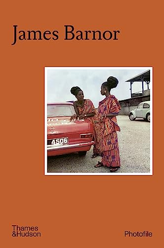 Book cover featuring two women in patterned dresses beside a red car.