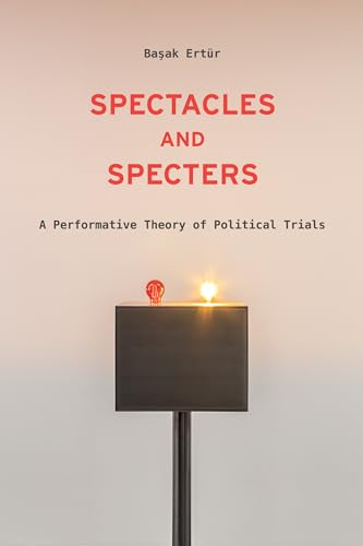 Book cover: "Spectacles and Specters" with a lamp and red object.