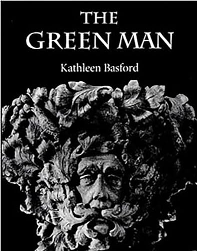 Book cover featuring a stone carving of a face surrounded by leaves.