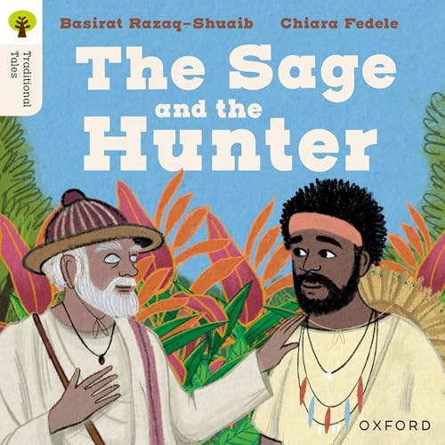 Book cover depicting two men with a sage and hunter theme.