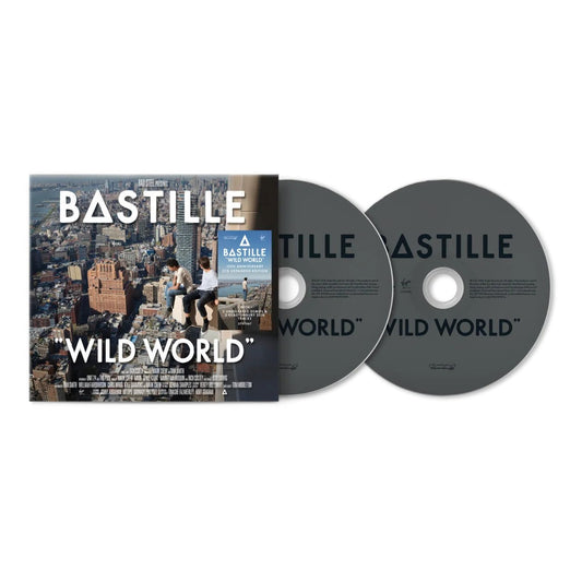 Bastille “Wild World” 2CD set with album cover and two discs.