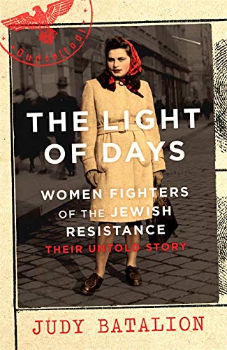Book cover featuring a woman in a coat, titled “The Light of Days.”